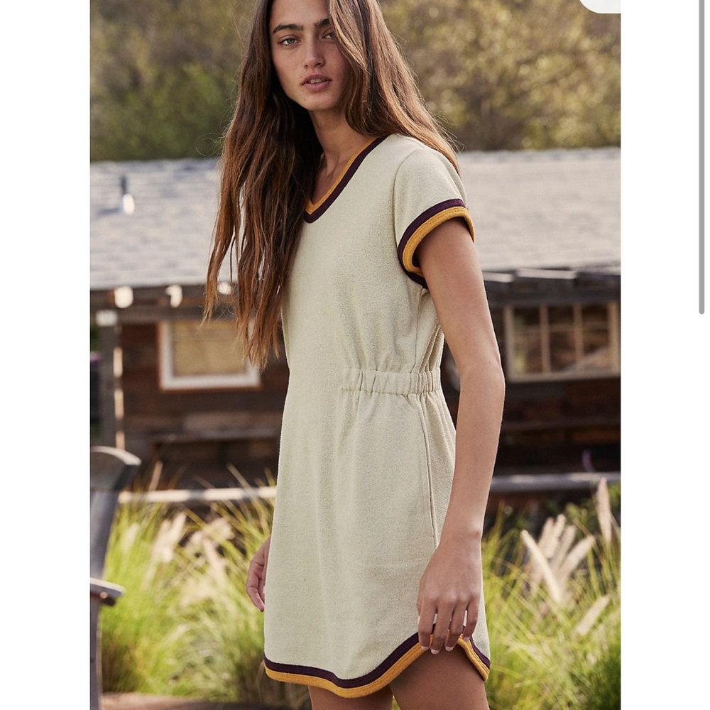 Free People Retro Vibes Mini Dress, size M